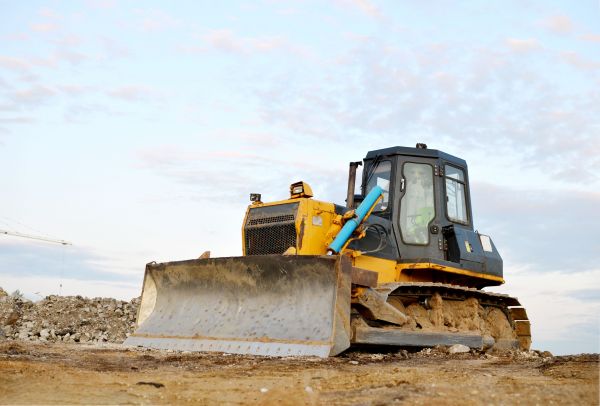 Bulldozer Land Excavation in Amarillo