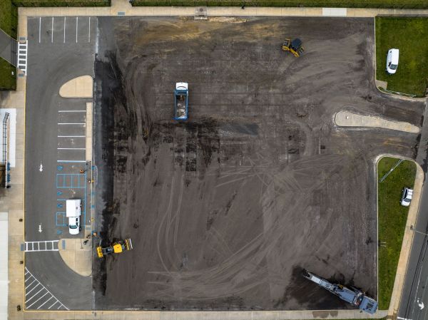 Parking Lot Excavation in Amarillo