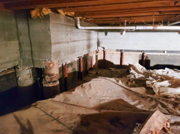 Crawl Space Leveling
